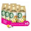  6x Airwick Freshmatic Max  Vanilla & Orchid 250ml